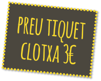 Preu Tiquet Clotxa 3€