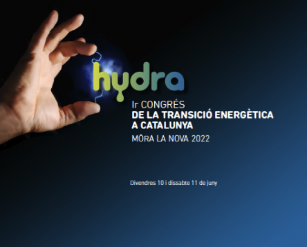 Imatge de la noticia Hydra, el primer congrés de la transició energètica a la demarcació de Tarragona (10 i 11 de juny)