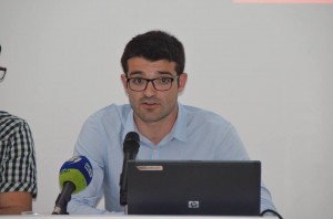 El jove historiador Jordi Cid, autor del treball gràcies a un contracte del Garantia Juvenil.